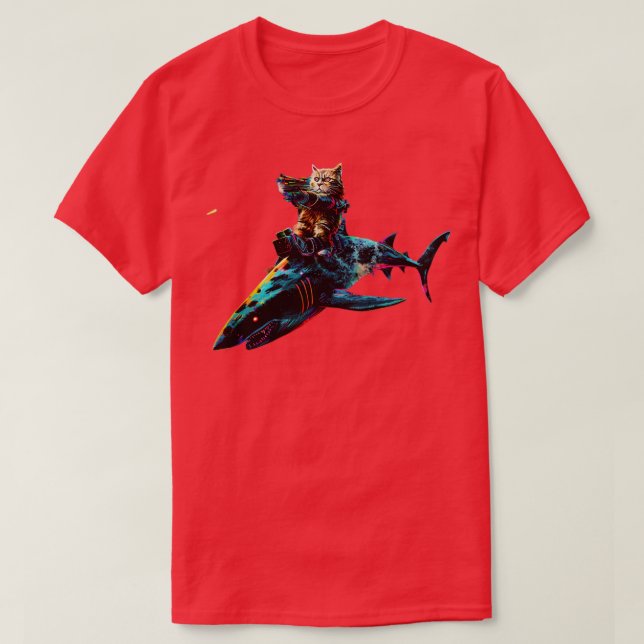 Sharks Uber Feline Edition T-Shirt (Design Front)