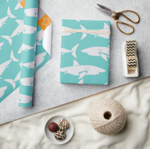 Sharks Wrapping Paper