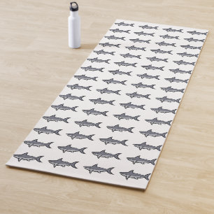 Sharks Yoga Mat