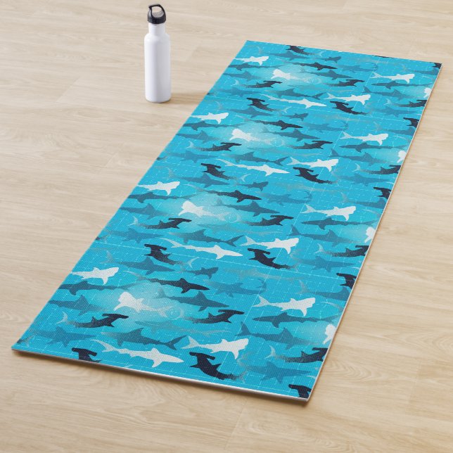 sharks! - yoga mat (In Situ)