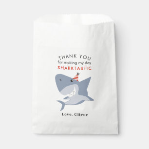 Sharktastic Birthday Thank You Favour Bags