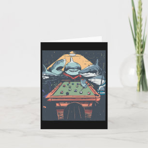 Sharky Billiards Crew - Pool Sharks  Card