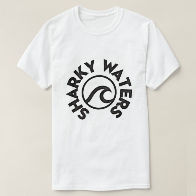 Sharky Waters Original Logo Tee (Design Front)