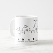 Sharleen peptide name mug (Front Left)