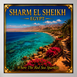 Sharm El Sheikh Egypt Red Sea Poster