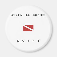 Sharm el Sheikh Egypt Scuba Dive Flag