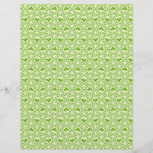 Sharmrock Circles Scrapbook Paper