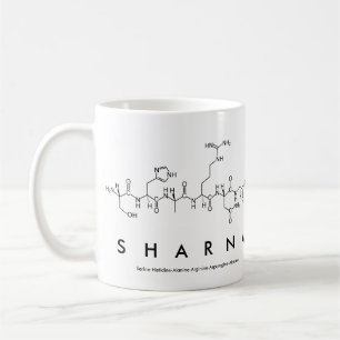 Sharna peptide name mug