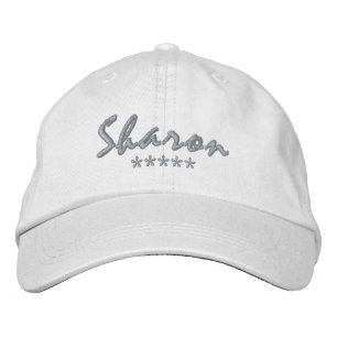 Sharon Name Embroidered Hat