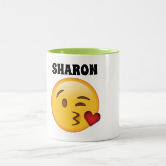 Sharon-Personalised emoji mug