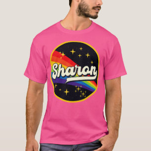Sharon Rainbow In Space Vintage Style T-Shirt