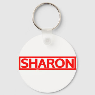 Sharon Stamp Key Ring