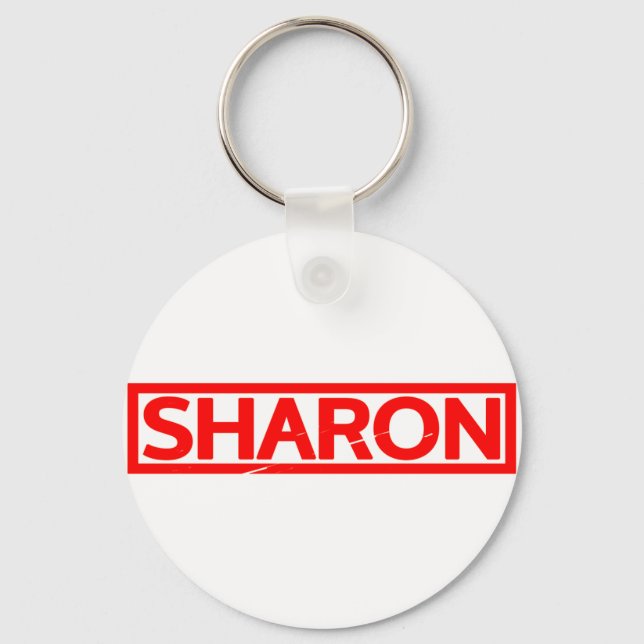 Sharon Stamp Key Ring (Front)