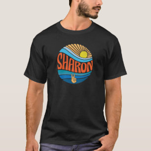 Sharon Vintage Sunset Sharon Groovy Tie Dye T-Shirt