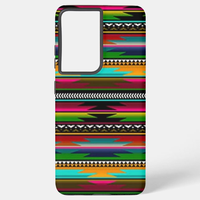Sharp Colours Samsung Galaxy S21 Ultra Case (Back)