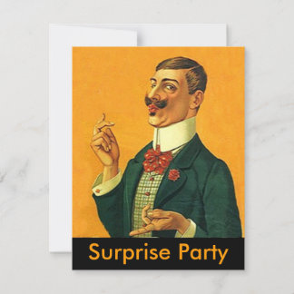 Sharp Dapper Snapper ~ Surprise Party Invitation