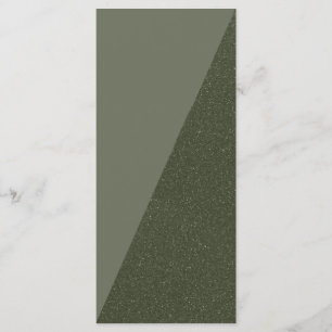 Sharp Diagonal Moss Green Menu