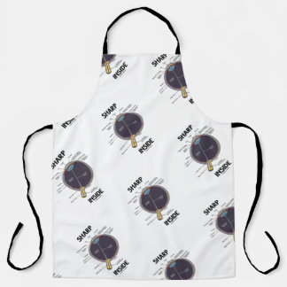Sharp Eye (I) Inside Anatomical Eyeball Humour Apron