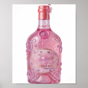 Sharp Gold SPARKLE ROSE MAGIC EDITION Poster