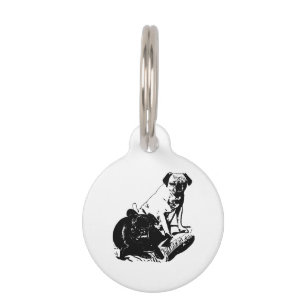 Sharp Look, Gentle Companion Pet Tag