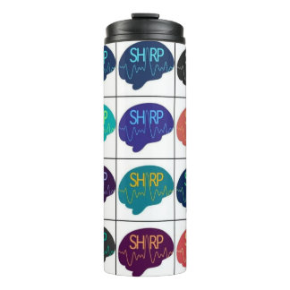 SHARP Multi Colour Thermal Tumbler