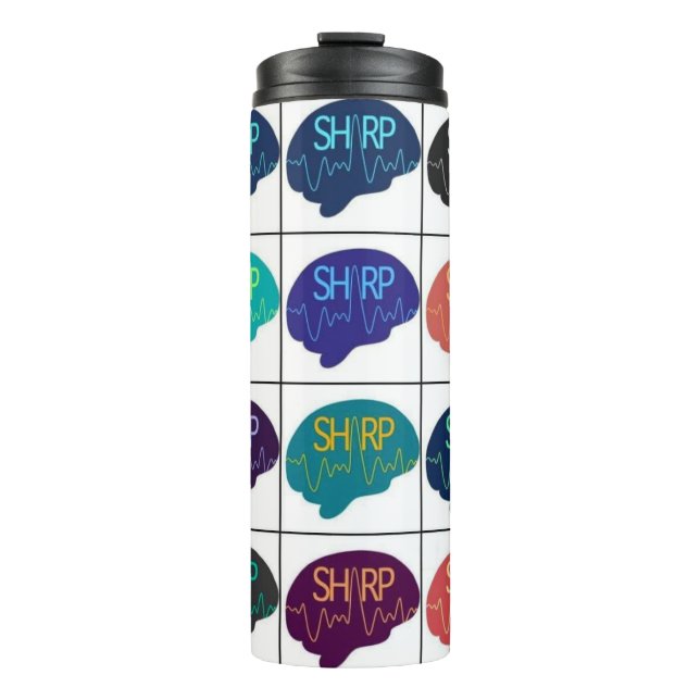 SHARP Multi Colour  Thermal Tumbler (Front)