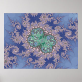 Sharp Pastels (Print) Poster