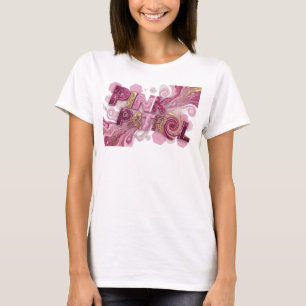 Sharp Pink PINK PATROL Wearable Art T-Shirt