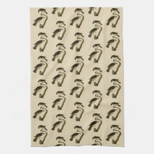 Sharp-shinned Hawk from Audubon's Birds of America Tea Towel