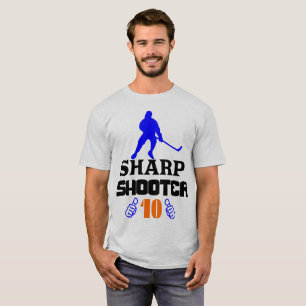 🏆👍Sharp Shooter 10 American Men's Classic Basic T-Shirt