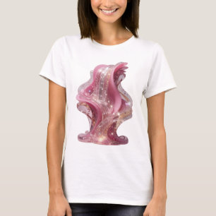 Sharp Silver ABSTRACT ART Art Print T-Shirt