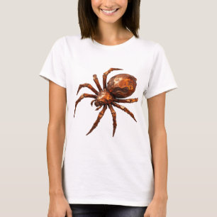 Sharp Silver ABSTRACT ART Design T-Shirt