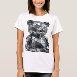 Sharp Silver ABSTRACT ART Design v2 T-Shirt