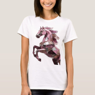Sharp Silver ABSTRACT ART Statement Design T-Shirt