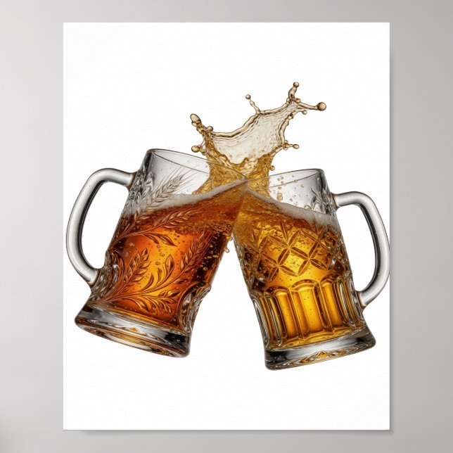 Sharp Silver CHEERS TO GOOD HEALTH Poster (Front)