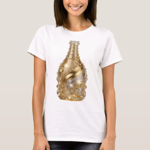 Sharp Silver GOLDEN GLAMOUR Quote Shirt