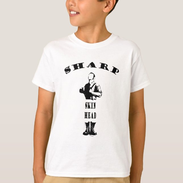 sharp skinhead T-Shirt (Front)