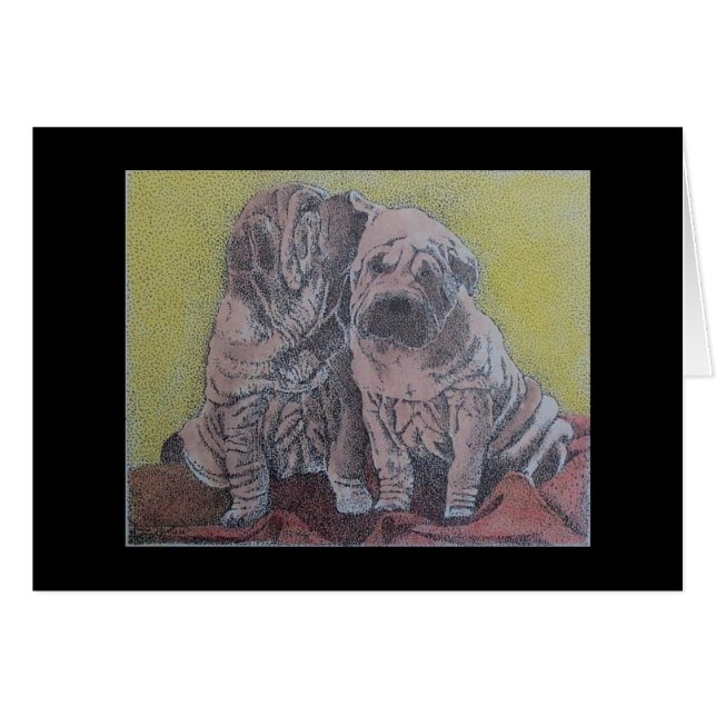 sharpei pups (Front Horizontal)