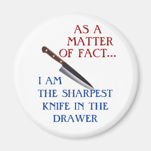 Sharpest Knife refrigerator magnet