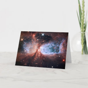 Sharpless 2-106 Nebula Stars Space Card