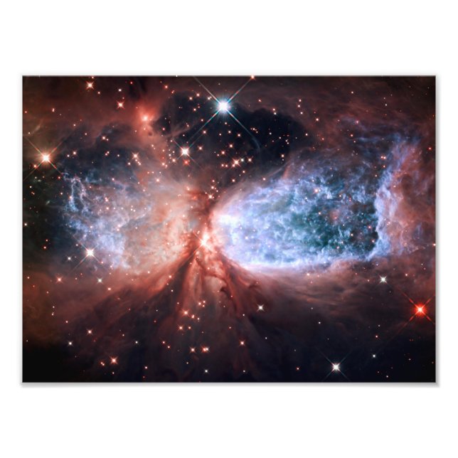 Sharpless 2-106 Nebula Stars Space Photo Print (Front)