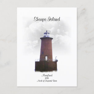 SHARPS ISLAND POSTCARD