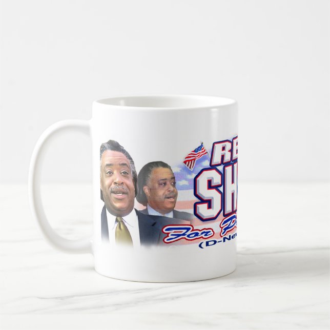 Sharpton 2008 Mug  (Left)