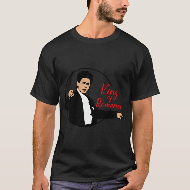 Sharukh Khan , King Khan Tshirt, Bollywood Movies T-Shirt (Front)