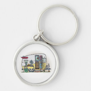 Shasta Camper Trailer RV Key Ring