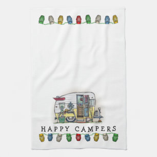 Shasta Camper Trailer RV Tea Towel