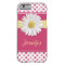 Shasta Daisy Pink Polka Dot iPhone 6 case