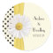 Shasta Daisy Polka Dot Personalised Wedding