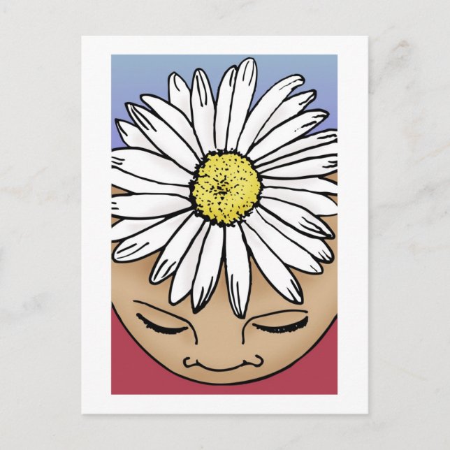 Shasta Daisy Postcard (Front)