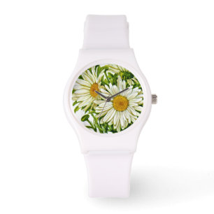 Shasta Daisy Vintage Seed Packet Watch